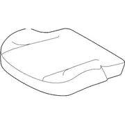 Seat Cover Cushion - Left, Front (SE)