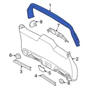 Liftgate Trim Molding