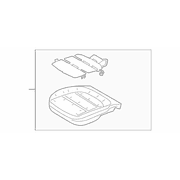 Seat Cushion Foam Pad - Front