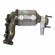 Catalytic Converter with Integrated Exhaust Manifold - Rear 3.7L