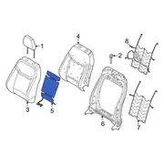 Seat Heater Pad Element - Front