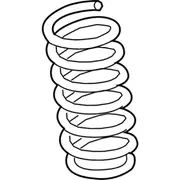 Coil Spring - Right, Front, Rear (XL, XLT)