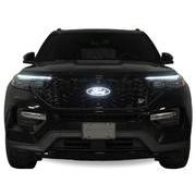 Explorer 2025, Lighted Front Grille Ford Oval