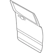 Door Outer Panel - Left, Rear,