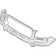 Grille Reinforcement Bumper Isolator - Front