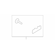 Interior Door Handle Trim Inside Escutcheon - Right, Front