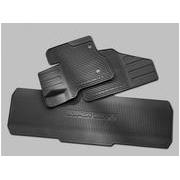Super Duty Crew Cab 2012-2016 Black 3pc All Weather Rubber Floor Mats