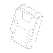 Seat Back Cushion Cover - Right, Rear