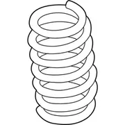 Coil Spring - Left, Right, Rear