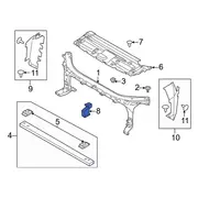 Radiator Support Air Deflector - Left 3.0L
