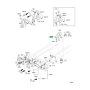 CLAMP,P/S OIL LINE 1