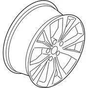 Wheel Rim 21X9 Painted