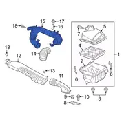Engine Air Intake Hose - 1.5L