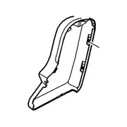 Cover - Left, Rear (Low, SEL)
