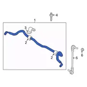 Suspension Stabilizer Bar Roll - Front, Rear