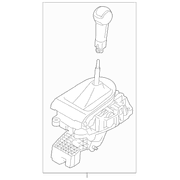 Automatic Transmission Shift Lever Gear (Blue Lightning, AT)