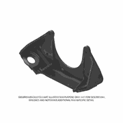 Engine Front Mount for Navistar 8300, S60