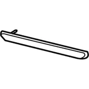 Bumper Trim Molding - Right, Rear