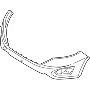 Bumper Cover - Front, Upper