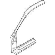 Uniside Door Frame - Left, Outer (Coupe)
