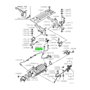 HOSE,EXHAUST MUFFLER CONTROL 1