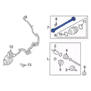 Drive Shaft Prop - Front 5.0L