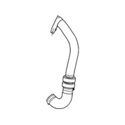 Air Duct Turbocharger Intercooler Pipe - 2.0L