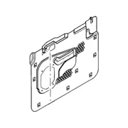 Door Water Deflector Splash Shield - Left, Rear (Regular Wagon)