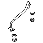 Automatic Transmission Oil Cooler Hose Tube - 2.7L (AT)