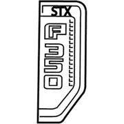 Fender Emblem Name Plate - Right, Front (XL)