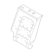Seat Back Cushion Pad - Right, Rear
