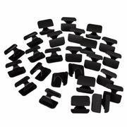 Hood Insulation Pad Clip - 17 x 19MM, Front