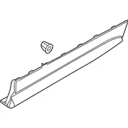 Door Molding - Left, Lower