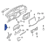 Instrument Panel Side Cover - Left