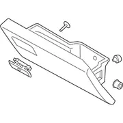 Glove Box Door Compartment