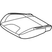 Seat Cover Cushion - Left, Front (SE)