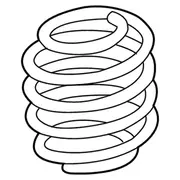 Coil Spring - Left, Right, Front