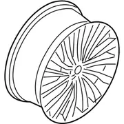 Wheel Rim 8 X 19 Performance, Style 8J