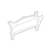 Instrument Panel Lens Fuel And Temperature Gauge Mask