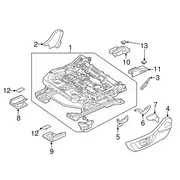 Bumper Cover - Rear, Lower (DX, Limited)