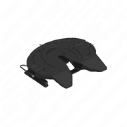Fifth Wheel - Holder Internal, FW35, 6.250 in, Left Hand