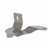 Bracket for EGR Line and Exhaust Manifold for DD15