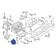 Engine Mount From 2/03/20 Insulator <br>A part that locates and supports the It also reduces