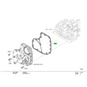 GASKET,TIMING GEAR CASE 1