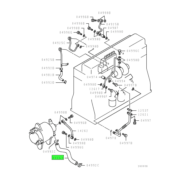 HOSE,ALTERNATOR VACUUM PUMP OIL RETURN 1