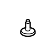 Screw And Washer Fender Support Bolt - M6 X 15MM, Front