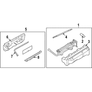 Floor Storage Compartment Stowage Box