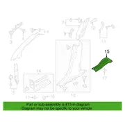Instrument Panel Side Cover - Left