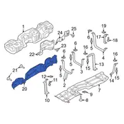 Fuel Tank Shield Heat