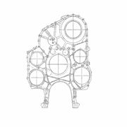 Water Pump Housing Assembly